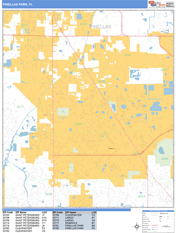 Pinellas Park Digital Map Basic Style